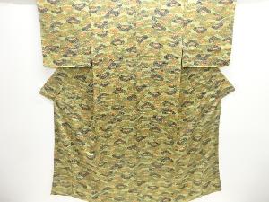 笠松模様小紋着物